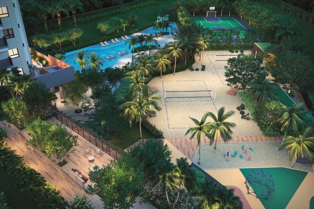 Gaea Home Resort — render do empreendimento