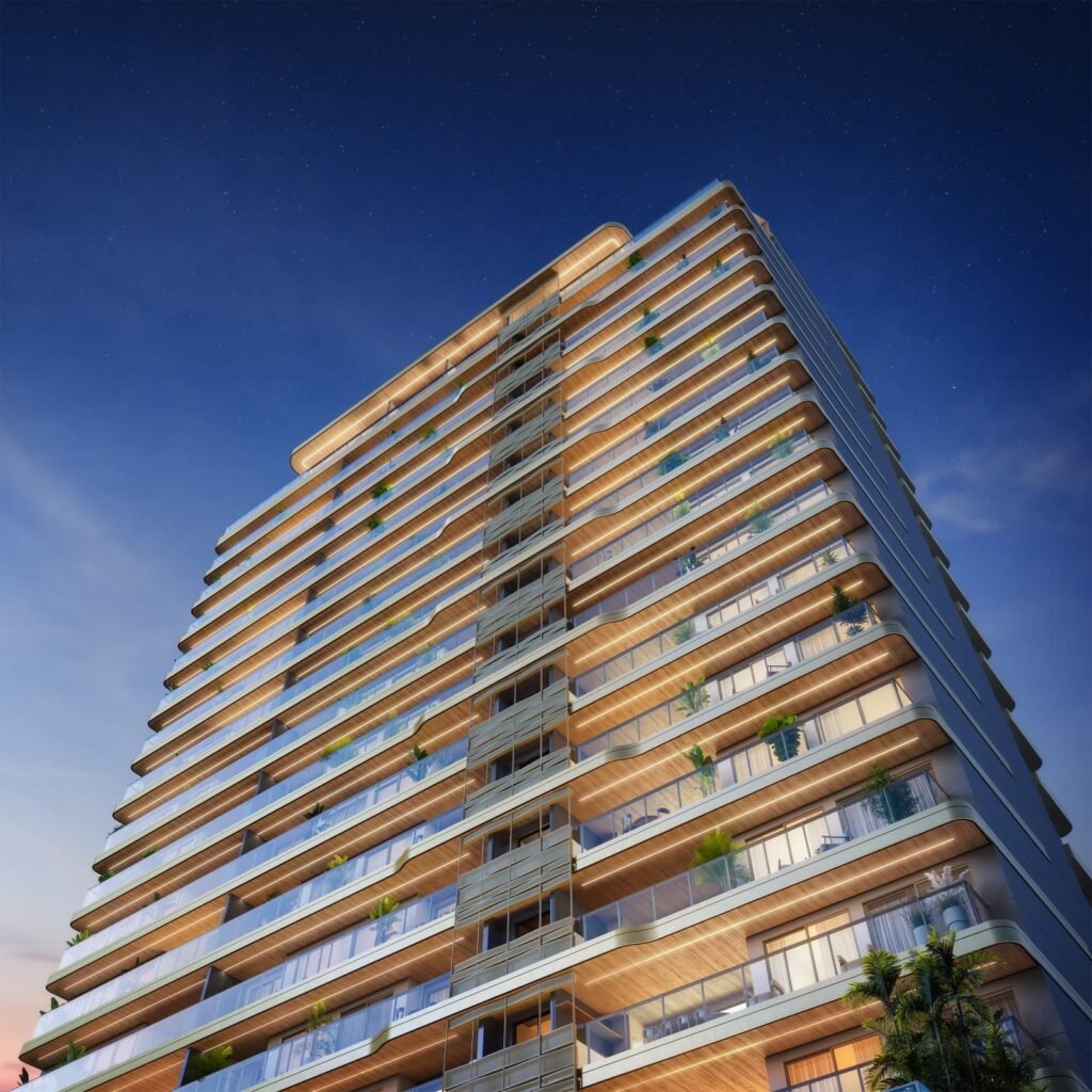 Marino by Breton, Barra da Tijuca, Rio de Janeiro: fachada em perspectiva